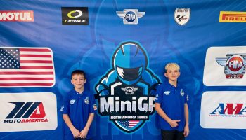 Gouker And Davis On The World Stage At FIM MiniGP World Series Final